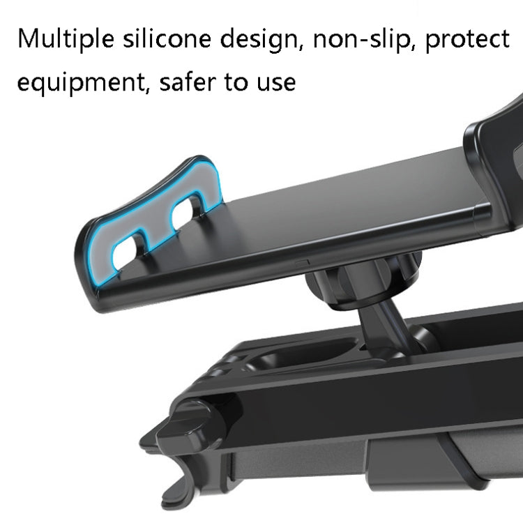 Car Seat Telescopic Bracket Car Rear Pillow Mobile Phone Bracket, Colour: 06 Upgrade Version Red by buy2fix