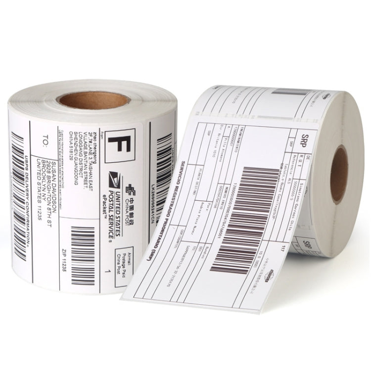 100 x 150 x 350 Sheet/ Roll Thermal Self-Adhesive ShippingLabel Paper Is Suitable For XP-108B Printer by buy2fix