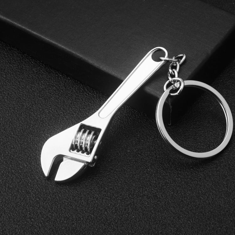 10 PCS Tool Metal Keychain Car Key Ring Pendant, Colour: H-540 Activity Wrench by buy2fix