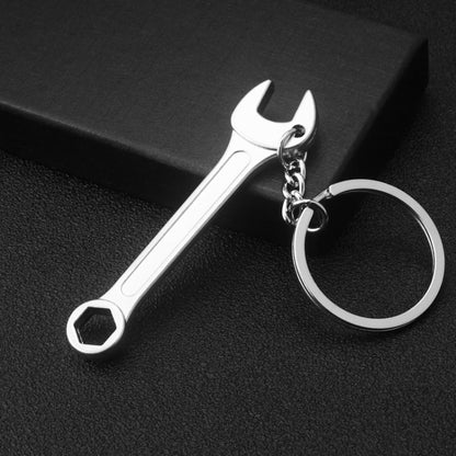10 PCS Tool Metal Keychain Car Key Ring Pendant, Colour: H-389 Hex Wrench by buy2fix