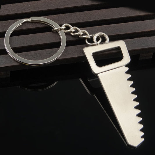 10 PCS Tool Metal Keychain Car Key Ring Pendant, Colour: H-401 Saw by buy2fix