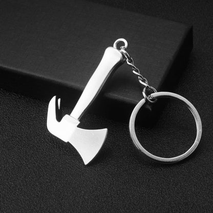 10 PCS Tool Metal Keychain Car Key Ring Pendant, Colour: H-397 Axe Claw Hammer by buy2fix