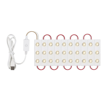 10 in 1 LED Mirror Front Lamp USB Touch Sensor Switch Makeup Live Broadcast Fill Light - Sensor LED Lights by buy2fix | Online Shopping UK | buy2fix