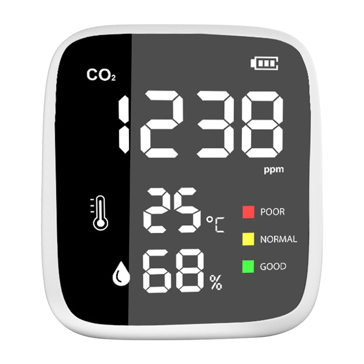 DM1308B Carbon Dioxide Detector Concentration Monitor with LED Display - Smoke Gas Detector by buy2fix | Online Shopping UK | buy2fix