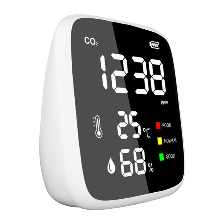 DM1308B Carbon Dioxide Detector Concentration Monitor with LED Display - Smoke Gas Detector by buy2fix | Online Shopping UK | buy2fix