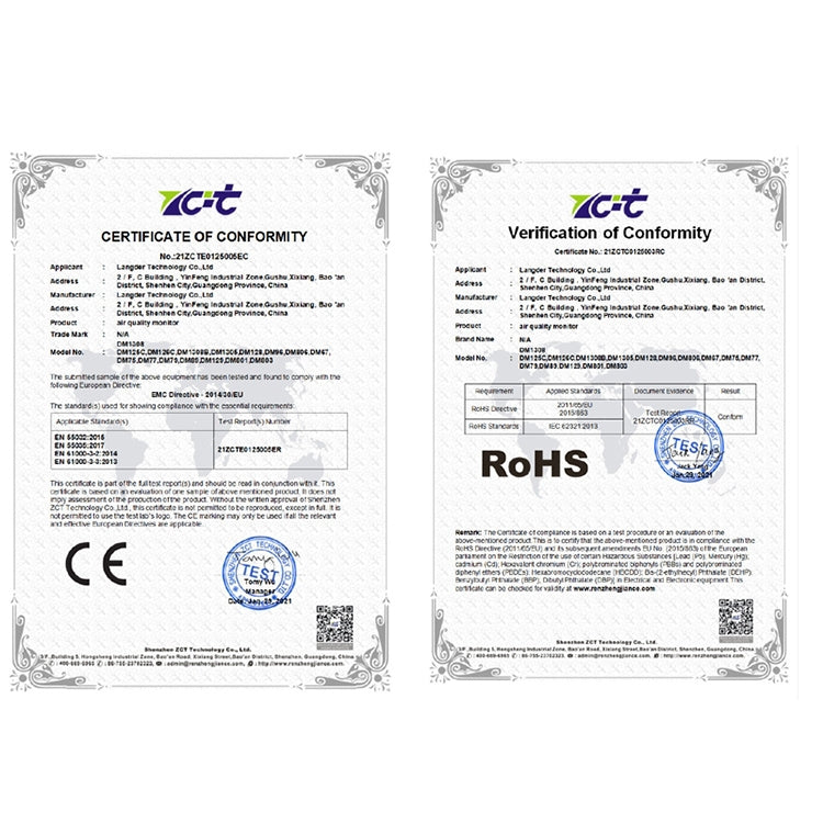 DM1308B Carbon Dioxide Detector Concentration Monitor with LED Display - Smoke Gas Detector by buy2fix | Online Shopping UK | buy2fix