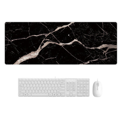 300x800x3mm Marbling Wear-Resistant Rubber Mouse Pad(Stone Tile Marble) by buy2fix
