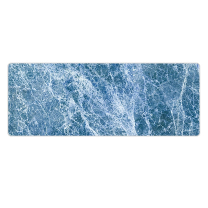 300x800x5mm Marbling Wear-Resistant Rubber Mouse Pad(Blue Marble) by buy2fix