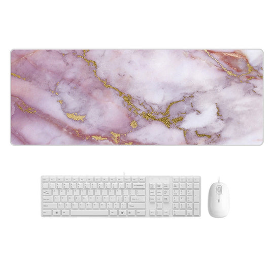300x800x5mm Marbling Wear-Resistant Rubber Mouse Pad(Zijin Marble)