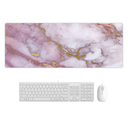 400x900x3mm Marbling Wear-Resistant Rubber Mouse Pad(Zijin Marble) by buy2fix