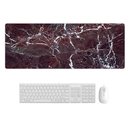 400x900x3mm Marbling Wear-Resistant Rubber Mouse Pad(Fraglet Marble) by buy2fix