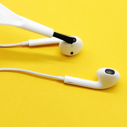 100 PCS ZX-008 Plastic Mini Brush Mobile Phone Screen Mosquito Killer Lamp Humidifier Keyboard Cleaning Brush(Black Handle Black Hair) by buy2fix