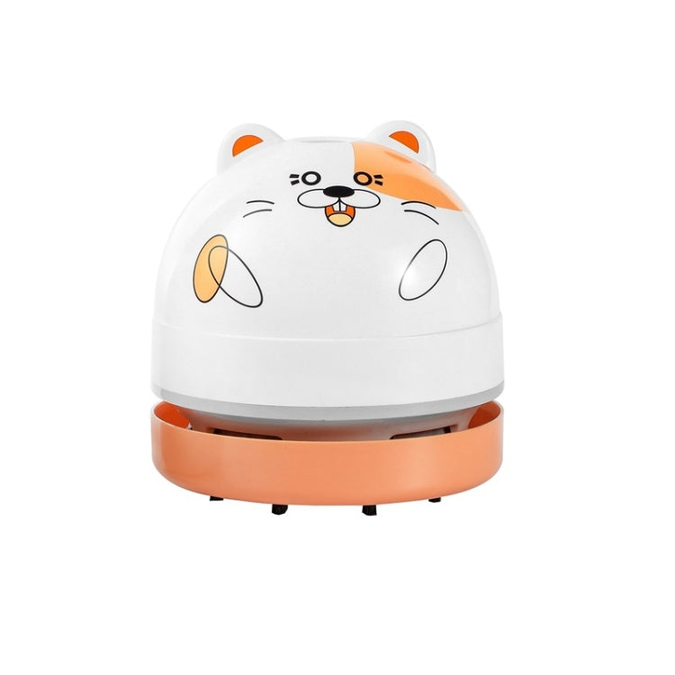 M18 USB Portable Mini Vacuum Cleaner Desktop Keyboard Handheld Cleaner(Hamster) by buy2fix