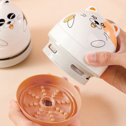 M18 USB Portable Mini Vacuum Cleaner Desktop Keyboard Handheld Cleaner(Hamster) by buy2fix