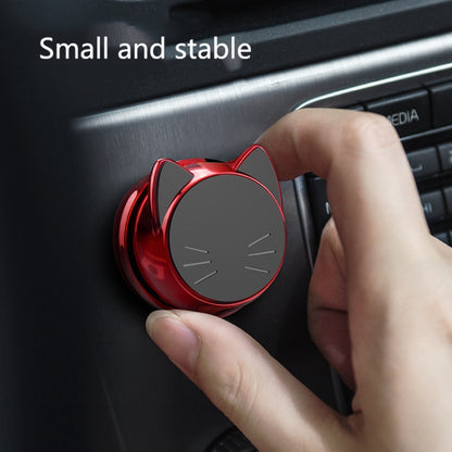 Multifunctional Magnetic Sticking Type Mobile Phone Car Holder(Black) by buy2fix