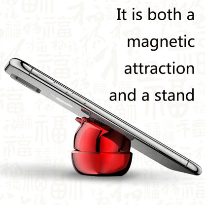 Multifunctional Magnetic Sticking Type Mobile Phone Car Holder(Black) by buy2fix