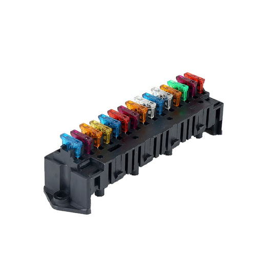 Modified Electric Car 15-Way Fuse Bottom Seat With Copper Terminal Insurance Plug-In Relay - Fuse by buy2fix | Online Shopping UK | buy2fix