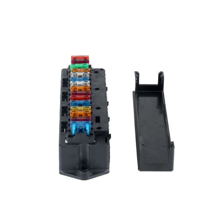 Modified Electric Car 15-Way Fuse Bottom Seat With Copper Terminal Insurance Plug-In Relay - Fuse by buy2fix | Online Shopping UK | buy2fix