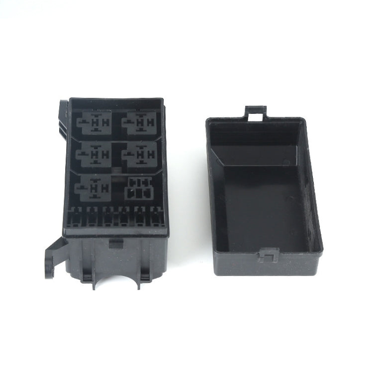 Car Modified 6-Way Insurance Box Total Control Plastic Shell Junction Box - Fuse by buy2fix | Online Shopping UK | buy2fix