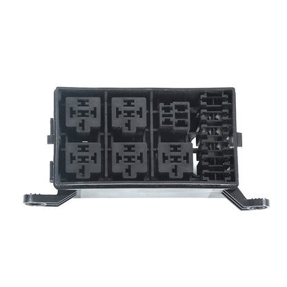 Car Modified 6-Way Insurance Box Total Control Plastic Shell Junction Box - Fuse by buy2fix | Online Shopping UK | buy2fix