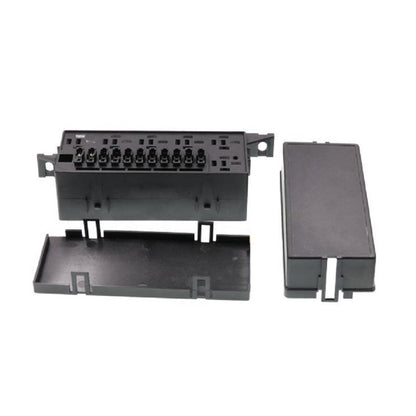 Car Modified 12V / 4Pin / 40A Black Shell 11-Way Fuse With 6-Way Relay Car Machine Cabin Link Inner Cassette Seat - Fuse by buy2fix | Online Shopping UK | buy2fix