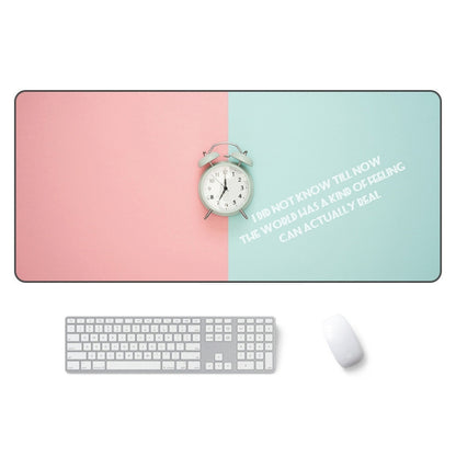 400x900x2mm AM-DM01 Rubber Protect The Wrist Anti-Slip Office Study Mouse Pad( 27) by buy2fix