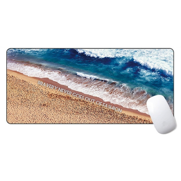 400x900x5mm AM-DM01 Rubber Protect The Wrist Anti-Slip Office Study Mouse Pad( 25) by buy2fix