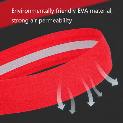 WEST BIKING YP1602782 Bicycle Bells With Supernouncing EVA Back Rubber Band Bell Combination Set(Red Tape + Black Bell) by WEST BIKING