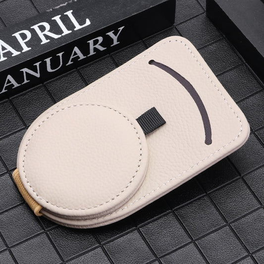 538 Car Glasses Clip Car Sun Visor Card Storage Clip(Beige) by buy2fix