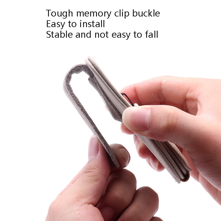 538 Car Glasses Clip Car Sun Visor Card Storage Clip(Gray) by buy2fix