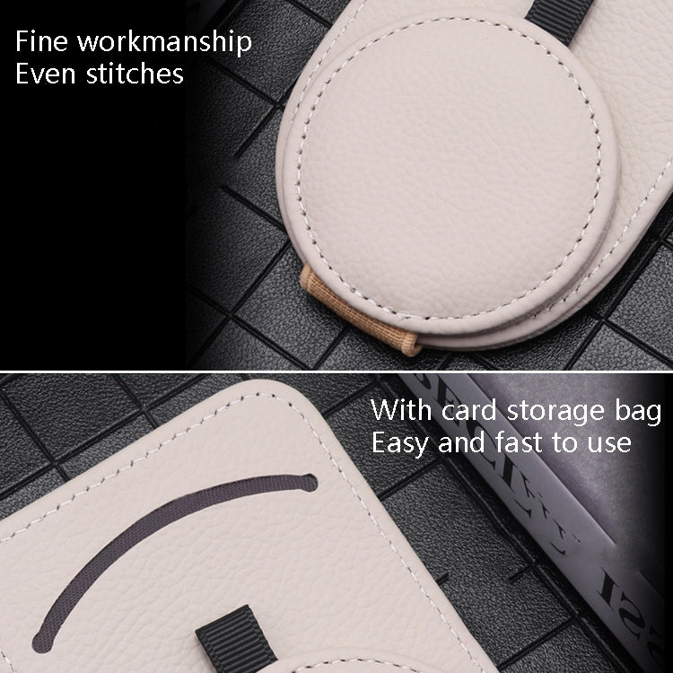 538 Car Glasses Clip Car Sun Visor Card Storage Clip(Black) by buy2fix