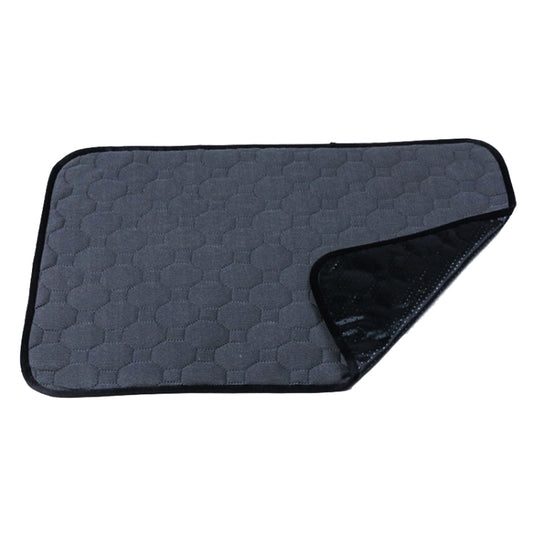60x45cm Car Pet Injection Pad Waterproof Pad Cat Dog Sofa Waterproof Diapholic Carpet Water Absorbing Pad(Gray) by buy2fix