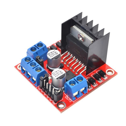 2 PCS HW-095A L298N Motor Drive Board Module DC Stepper Motor Robot Smart Car - Other Accessories by buy2fix | Online Shopping UK | buy2fix