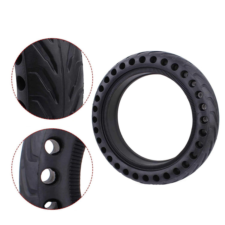 8.5 Inch Electric Scooter Honeycomb Anti-Explosive Tire Resistant Rubber Tire For Xiaomi Mijia M365 / M365 Pro(Black) - Accessories & Parts by buy2fix | Online Shopping UK | buy2fix