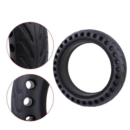8.5 Inch Electric Scooter Honeycomb Anti-Explosive Tire Resistant Rubber Tire For Xiaomi Mijia M365 / M365 Pro(Black) - Accessories & Parts by buy2fix | Online Shopping UK | buy2fix