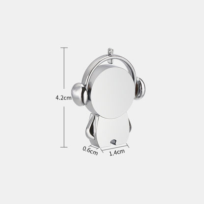 Y01 Metal Musician Car Cartoon Style U Disk, Capacity: 16GB(Rose Gold) by buy2fix