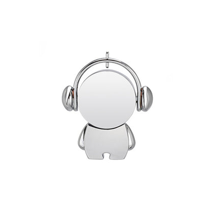 Y01 Metal Musician Car Cartoon Style U Disk, Capacity: 128GB(Silver) by buy2fix
