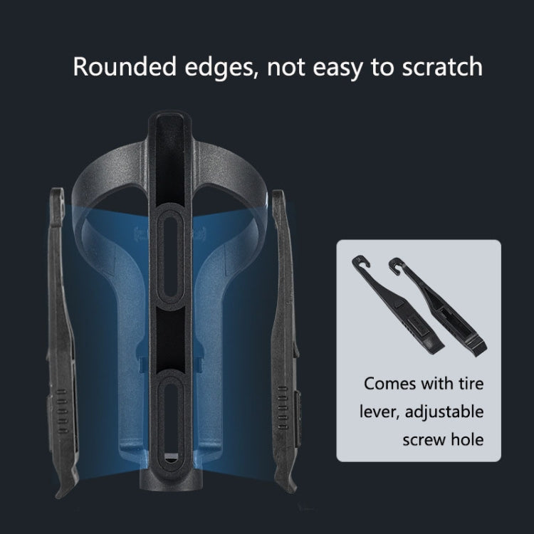 WEST BIKING YP0704032 Bicycle Bottle Frame Multi-Function Tire Rod Water Cup Holder(Black) by WEST BIKING