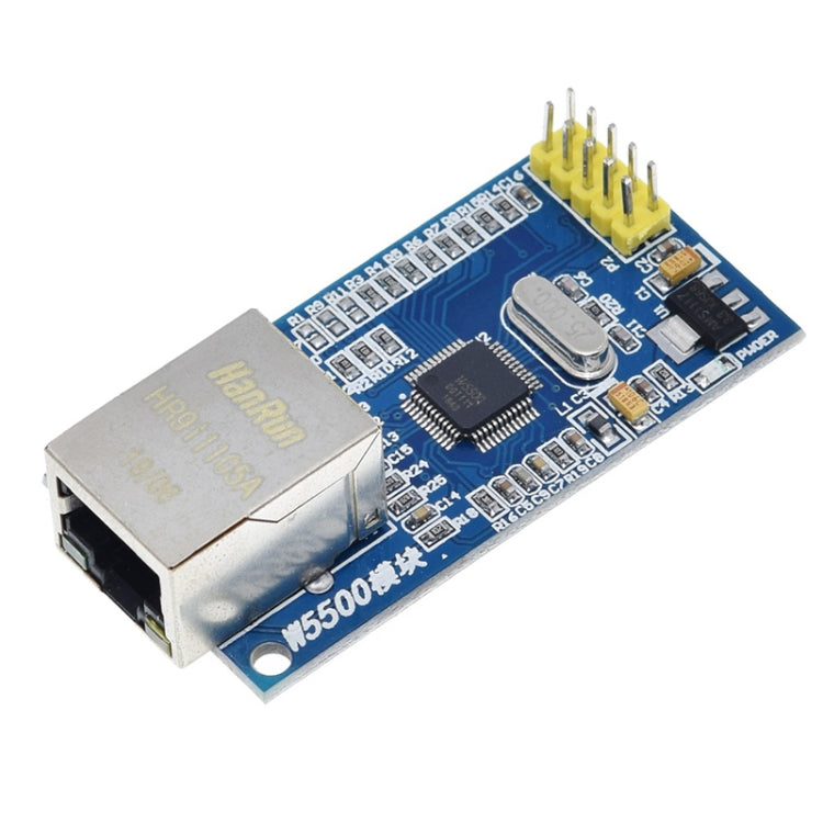 HW-243 W5500 Ethernet Network Module Hardware TCP / IP 51 / STM32 Single-Chip Program by buy2fix