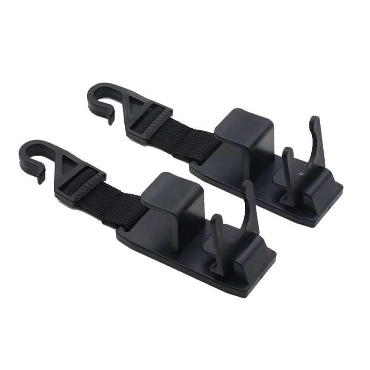4 PCS Car Hook Car Chair Hidden Style Hook - Seat Accessories by buy2fix | Online Shopping UK | buy2fix
