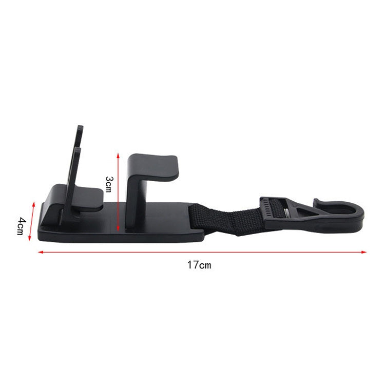 4 PCS Car Hook Car Chair Hidden Style Hook - Seat Accessories by buy2fix | Online Shopping UK | buy2fix