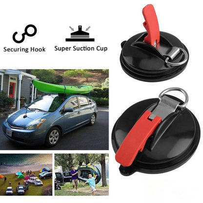 Multi-Function Car Straps Power Suction Cup(Red) by buy2fix