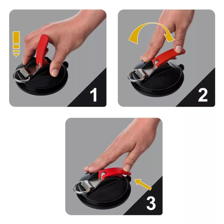 Multi-Function Car Straps Power Suction Cup(Red) by buy2fix