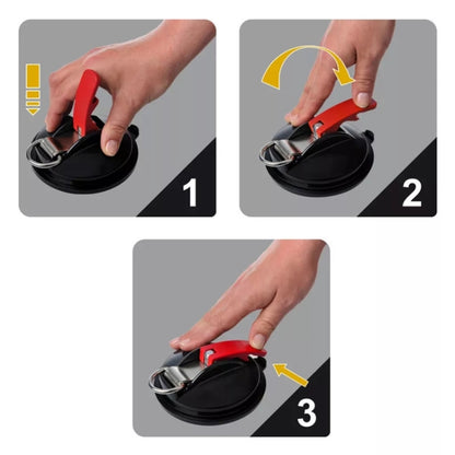 Multi-Function Car Straps Power Suction Cup(Red) by buy2fix