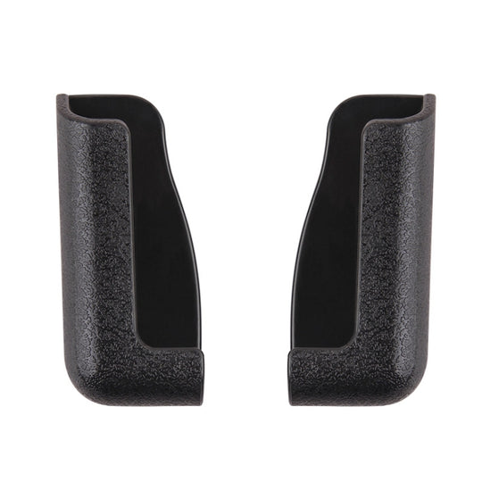1pair Car Driving Control Unit Paste Mobile Phone Holder Adjustable Width Vehicle Navigation Stand(Black)