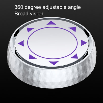 Repeated Disassembly Absorbing Car Back Vision Reversing Small Round Mirrors, Color: Silver - Convex Mirror & Accessories by buy2fix | Online Shopping UK | buy2fix