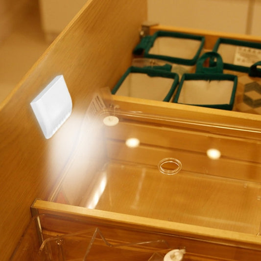 7 LEDs Smart Sensor Cabinets Lamp LED Night Light Hinged Light - Sensor LED Lights by buy2fix | Online Shopping UK | buy2fix