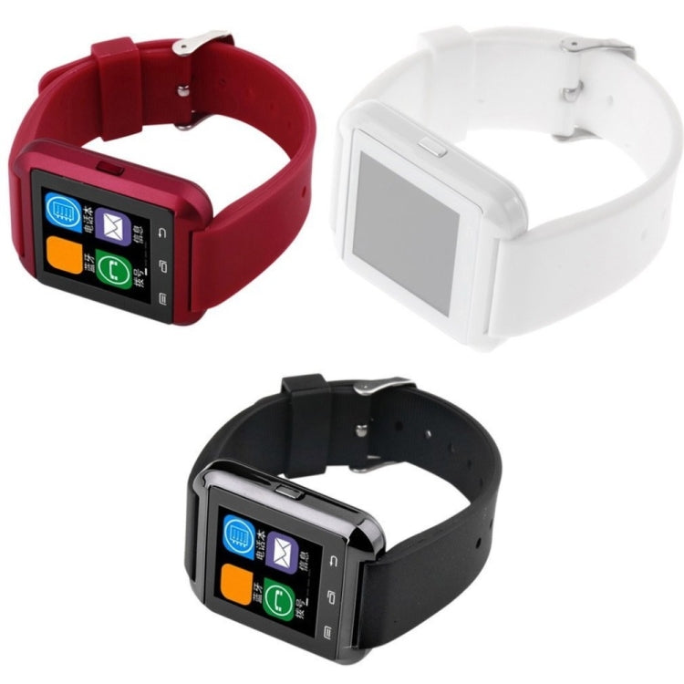 Portable Multifunctional Bluetooth V3.0 + EDR Smart Wrist Watch(Red) by buy2fix