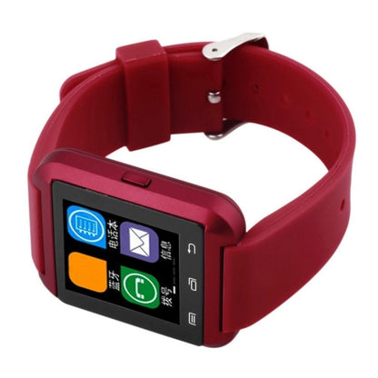 Portable Multifunctional Bluetooth V3.0 + EDR Smart Wrist Watch(Red) by buy2fix