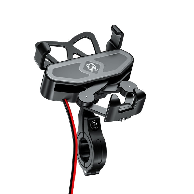 M10 2.4A Charging Version Kewig Motorcycle Electric Car Mobile Phone Navigation Waterproof Bracket - Holder by Kewig | Online Shopping UK | buy2fix